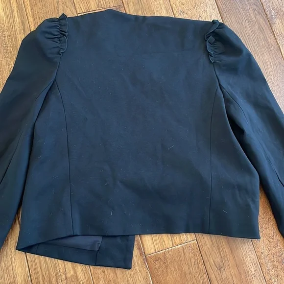 Kate Spade Jewel Button Ponte Jacket, Black, size 0 - Picture 10 of 10